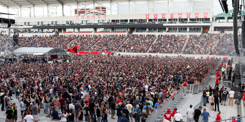 The main stage at Chicago Open Air (Photo: Gabriel Grams/Getty)